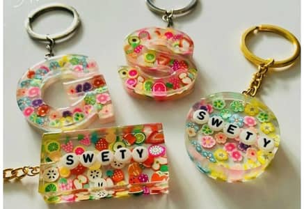 Epoxy Resin Keychains