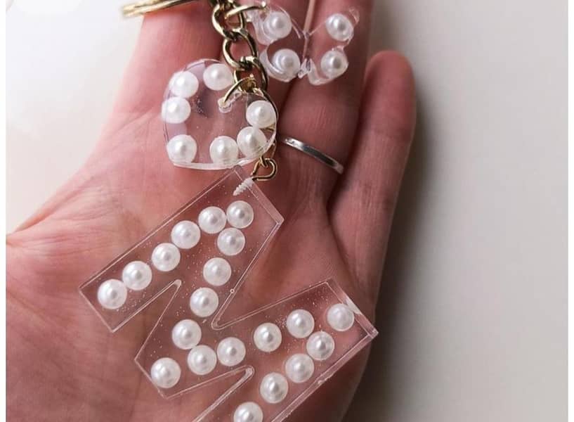 Epoxy Resin Keychains 1
