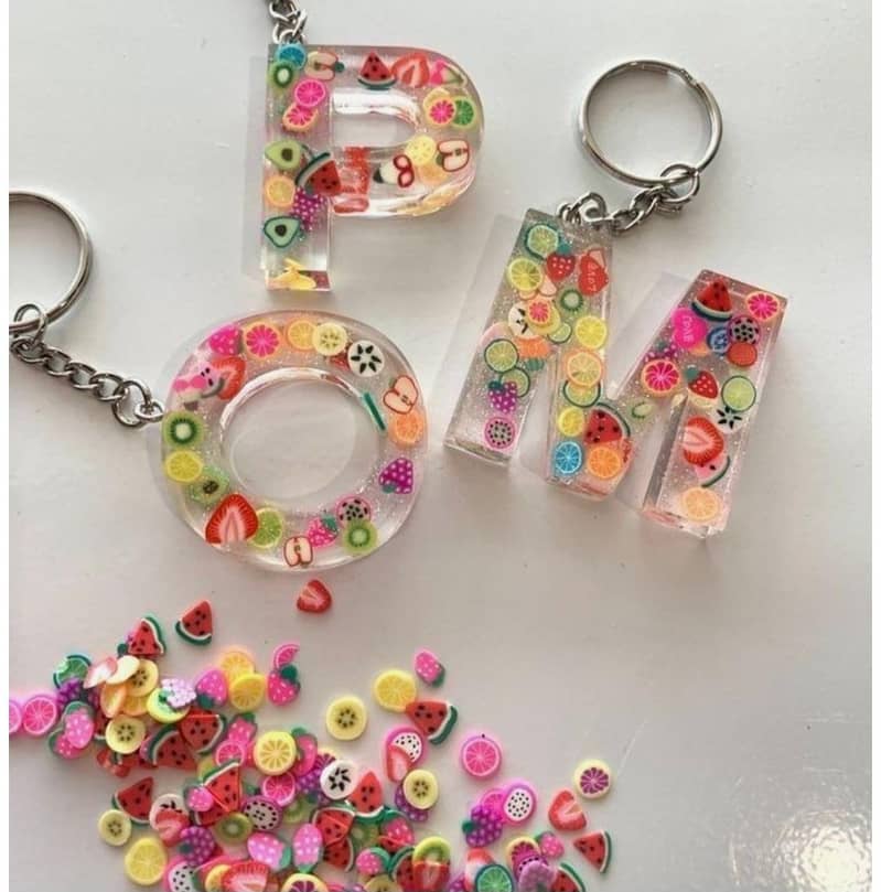 Epoxy Resin Keychains 2