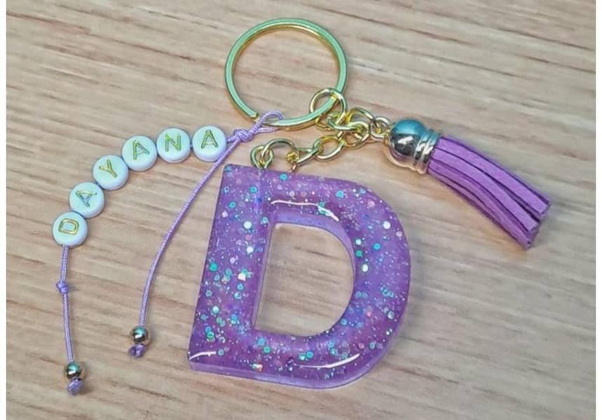 Epoxy Resin Keychains 5