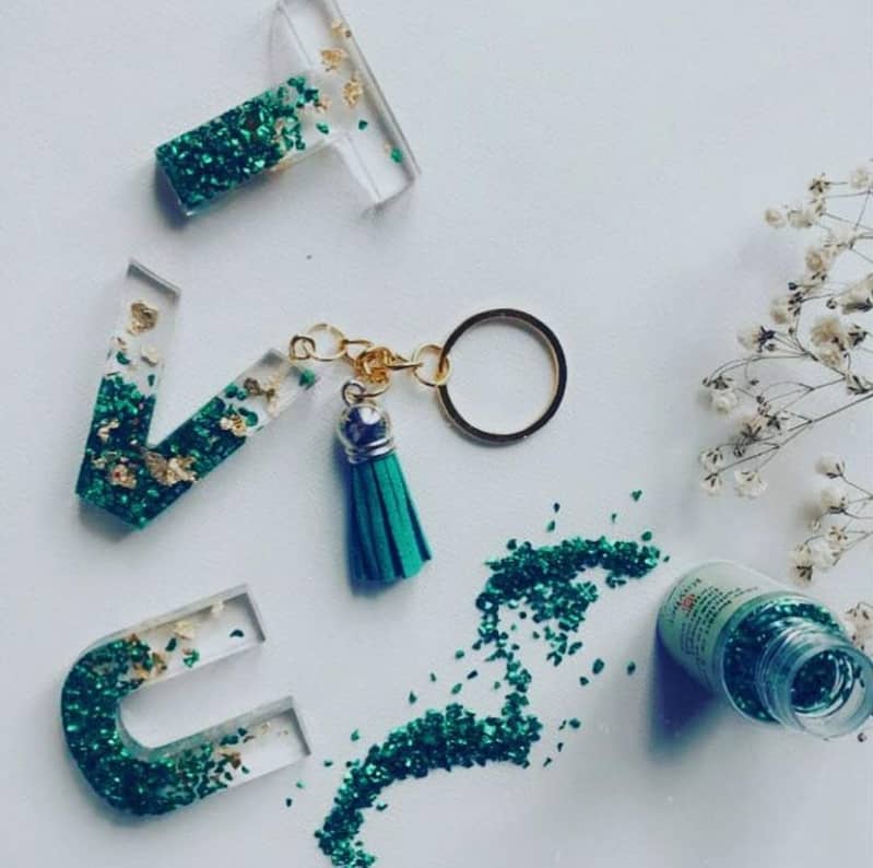 Epoxy Resin Keychains 9