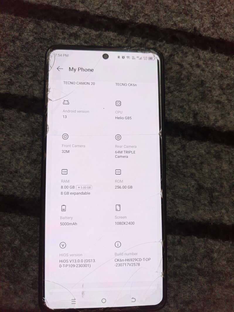 Tecno CAMON 20 4