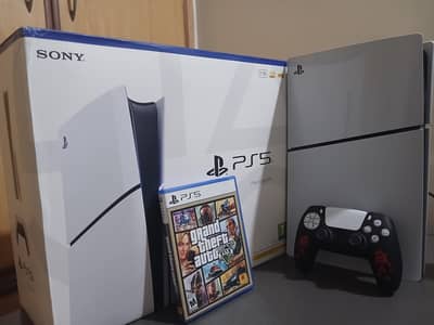 PS5 Slim with free GTA 5 Disc
