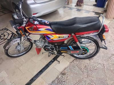 honda CD 70 lush condition 10/10 no work required