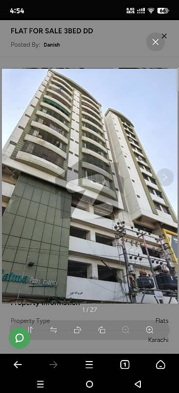 FLAT FOR RENT 3BED DD