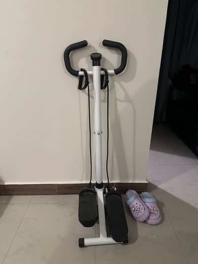 Manual stepper/exercise machine