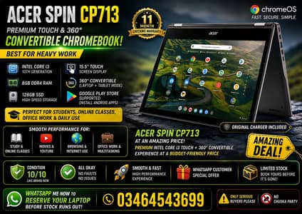Acer Spin R752T – Touch & 360° Convertible Laptop Deal!