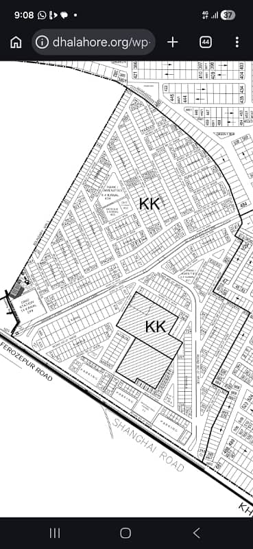Ideal Investment Opportunity - Plot Number 533 In Phase 4, Block KK, DHA Lahore.