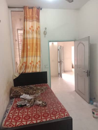 Bachelor Option! 2nd floor of a 3 Marla house for One or Two bachelors with beds and cupboards