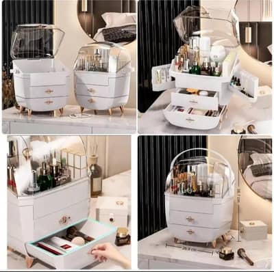 Luxury Cosmetics Organizer Premium Quality | Makeup Storage Box & Orga