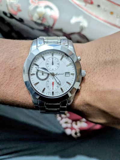Imperial original silver too low price Sapphire swiss quartz