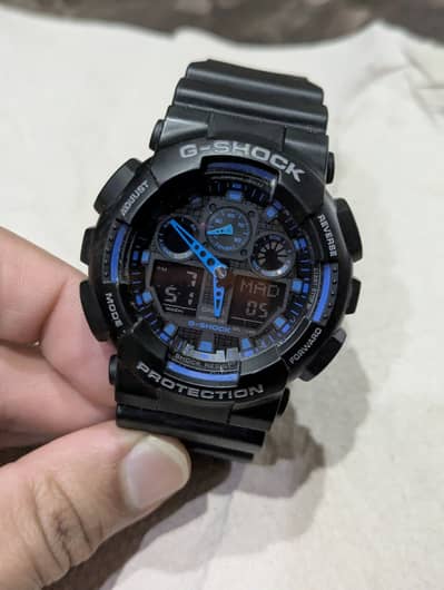  MINT CONDITION Casio G-Shock GA-100 – Like New 
