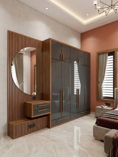 New almari/ sliding wardrobe/ upper cabinet cupboard/kitchen cabinets