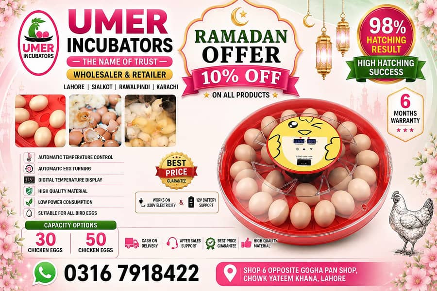 Automatic Egg Incubator | Egg Hatching Machine | Incubator | Brooder 3