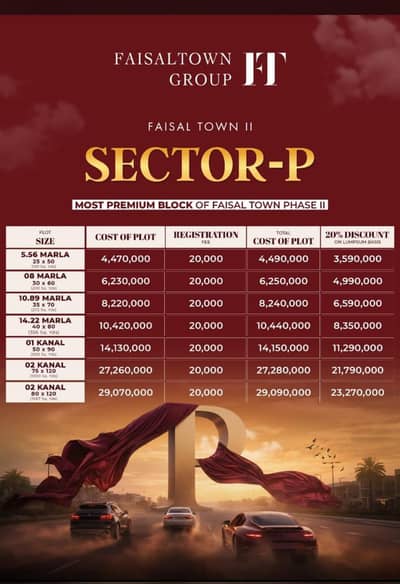 Faisal town Phase 2 Residential plots