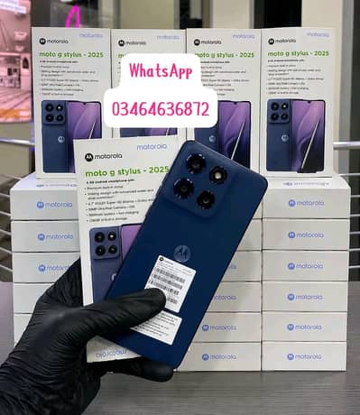 Motorola Moto G Stylus2025/8+128GB PTA approved full box
