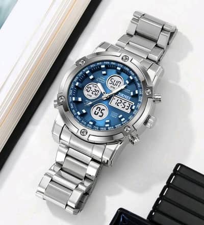 Skmei 2512 Leather strap watch