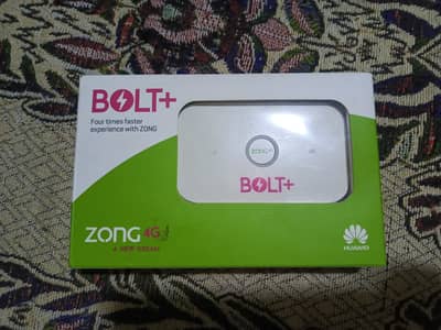 ​Zong Bolt+ 4G WiFi Router - All Network Supported / Unlocked