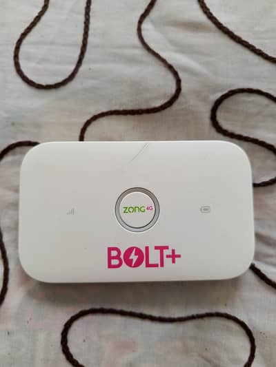 ​Zong Bolt+ 4G WiFi Router - All Network Supported / Unlocked