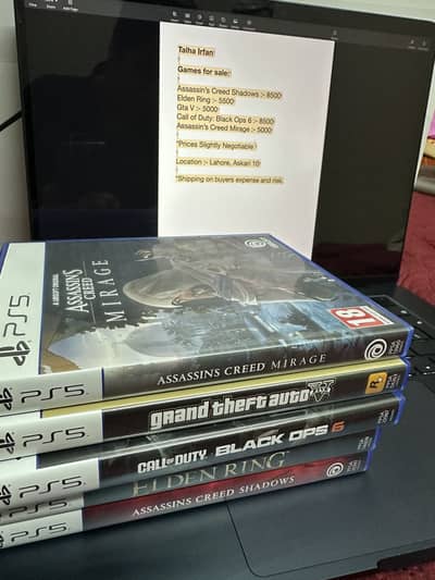 Ps5 games