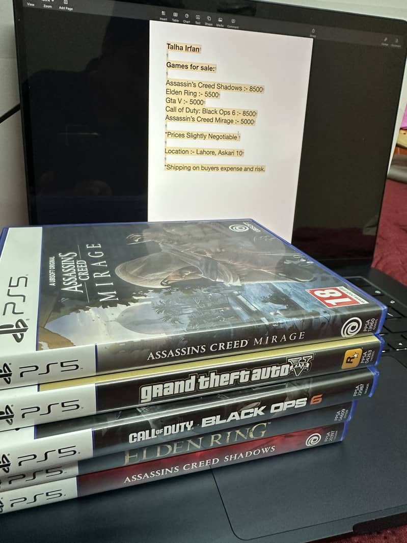Ps5 games 0