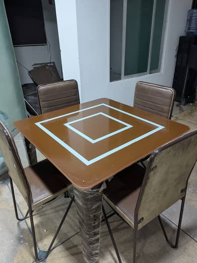 Dining table with 4 chairs
