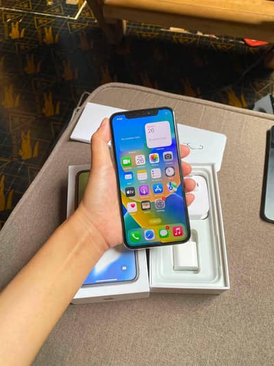 Apple iPhone X pta approved 256gb 0346+4647+379