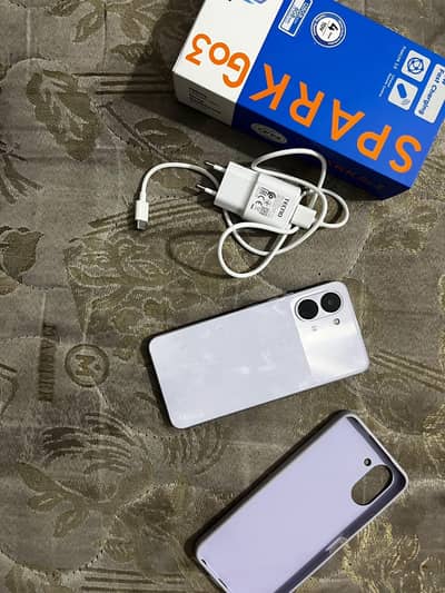 Tecno Spark Go3 Only 7days used Phone New Condition