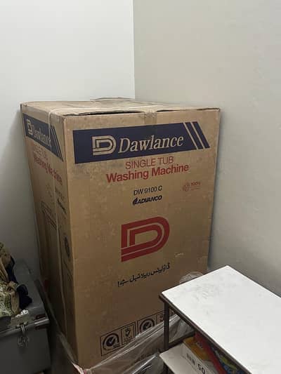 Dawlance washing machine DW 9100 C single tub