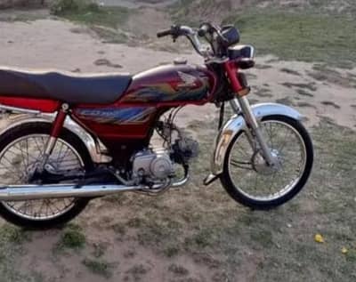 honda CD 70 cc 2021 model urgent for sale
