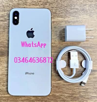 Apple iPhone X 256GB PTA approved full box delivery all Pakistan