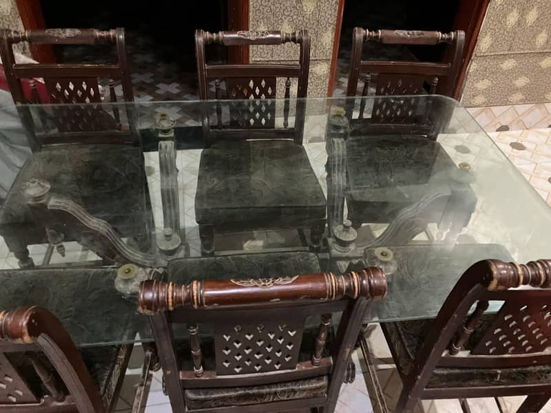 Dining Table with chairs 4