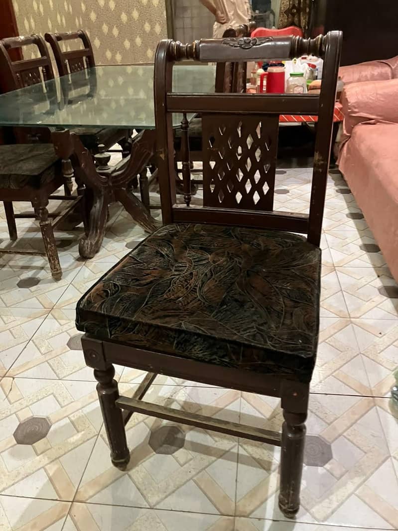 Dining Table with chairs 6
