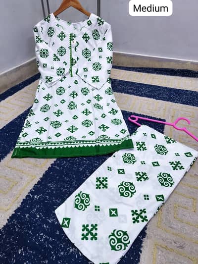 Stitched All Over 2pcs Azaadi Collection