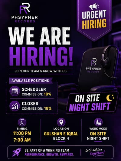 We need sales agents