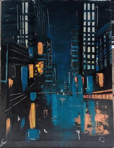 Late Night cityscape