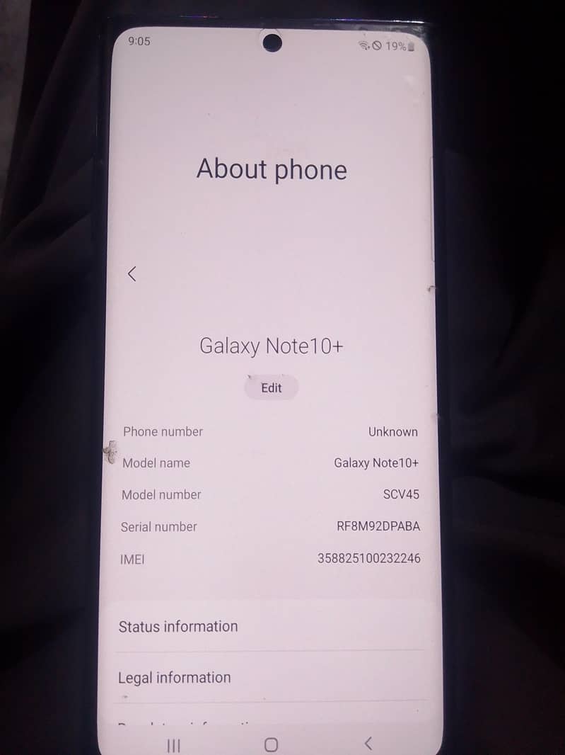 Samsung Mobile Note 10 Plus 0