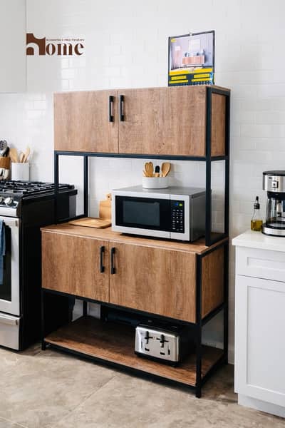 KITCHEN ORGANIZER AND SPICE RACK/FURNITURE/WOODEN RACKS/HOME ACCESSORI