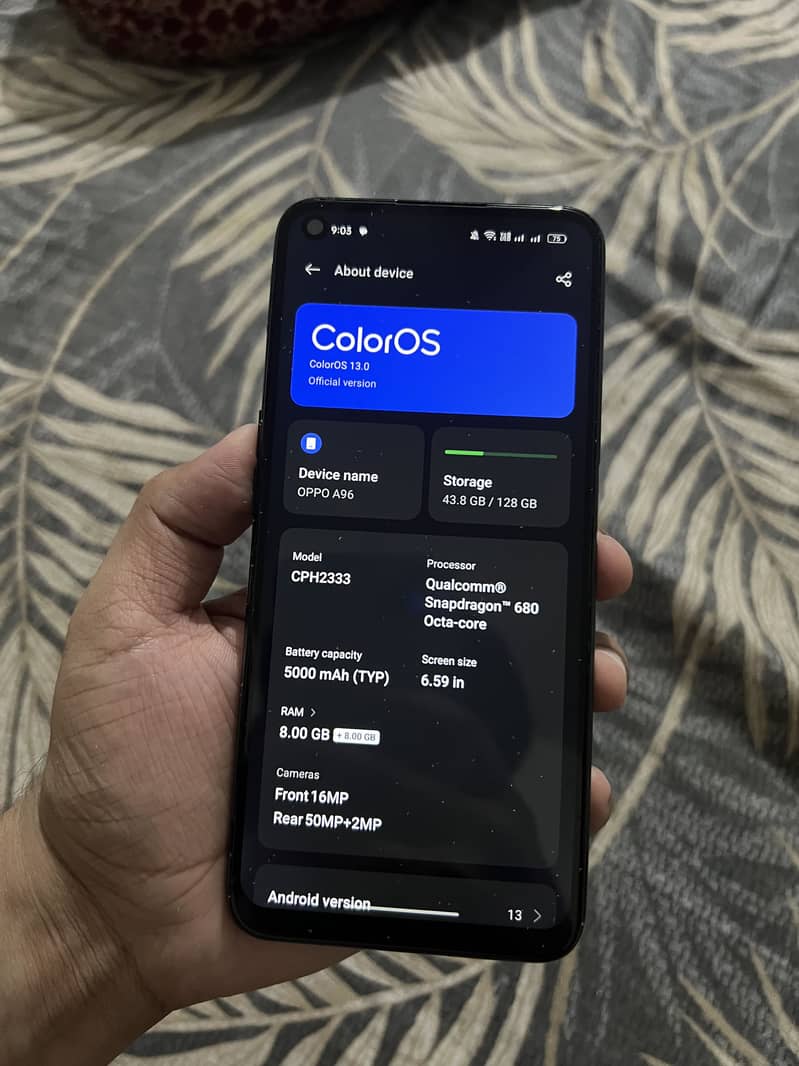 OPPO A96 1
