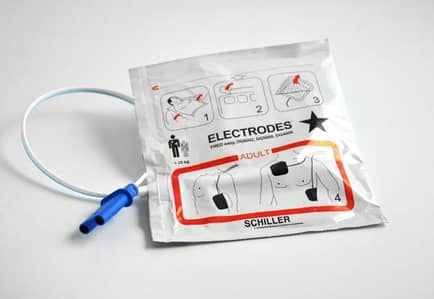 Schiller Defibrillator AED Electrodes Pads , AED Fred PA-1