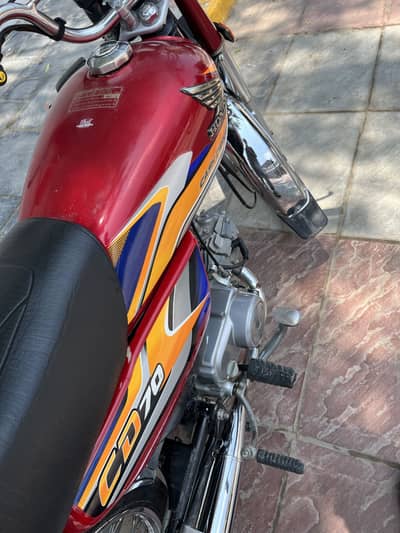 Honda CD 70 2025 model 10 by 10