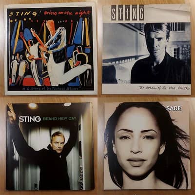 Gramophone LP Records for Decor
