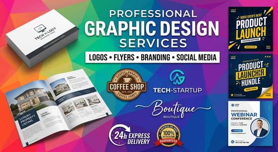 Custom Graphic Design Services | Logos, Banners & Branding