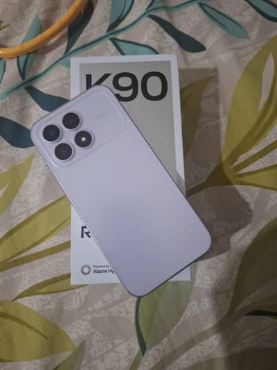 redmi k90 12 GB 256 GB online pta full box 10 by 10
