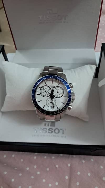 original Tissot V8 Silver Stainless Steel