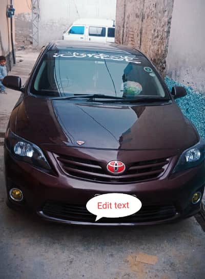 Toyota Corolla GLI 2013