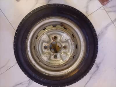 Daihatsu Cuore Genuine 1-Rim 12" Inches  with Yokohama Tyre