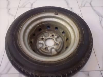 Daihatsu Cuore Genuine 1-Rim 12" Inches 110 PCD  with Yokohama Tyre