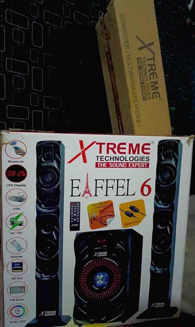 Xtreme Eiffel 6 Speakers 2.1