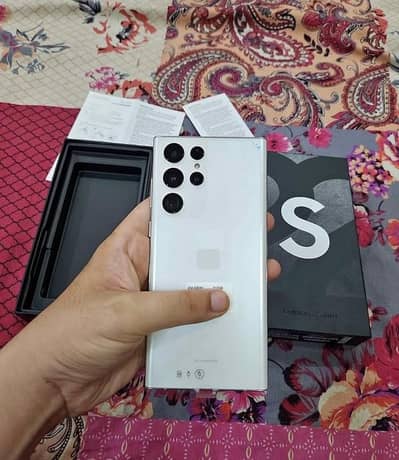 Samsung Galaxy S22 ultra PTA Approved urgent sale wtp no 0305=3807856